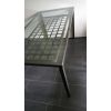 Glas - Metall Tisch