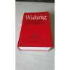 Deutsches Wörterbuch von Wahrig